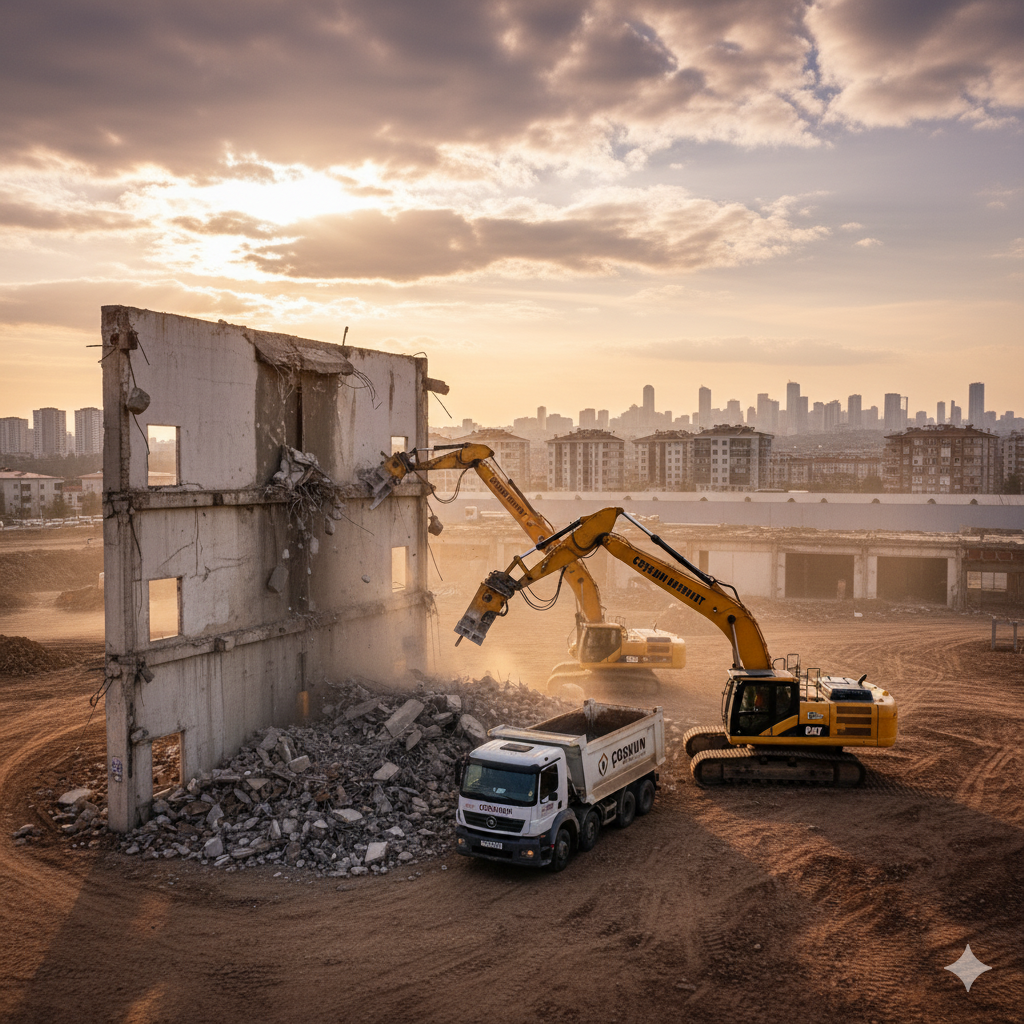 Gebze Beton Kırma ve Yıkım İşleri